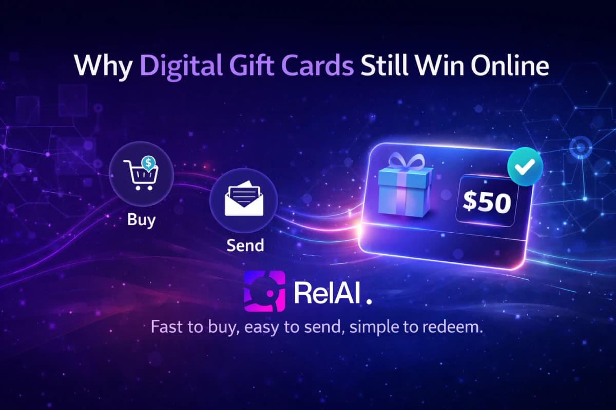 Why Digital Gift Cards Still Win Online